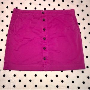Khakis by Gap Bright Pink Skirt Size 14